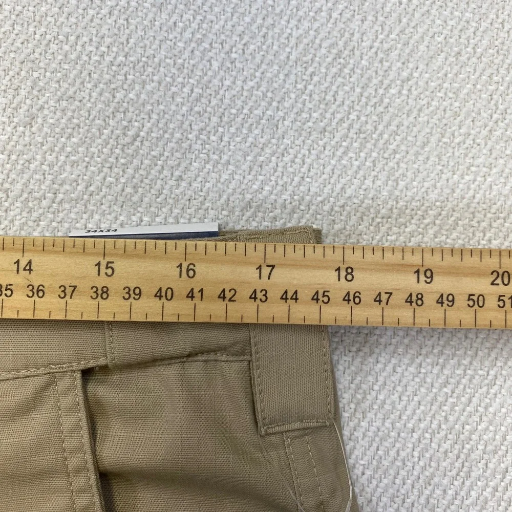 Propper Kinetic Tactical Pants Mens 34x34 Khaki Ripstop Water Resistant F52944X